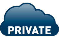 Private Cloud Icon